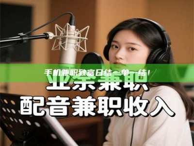 霸州手机兼职致富日结一单一结！